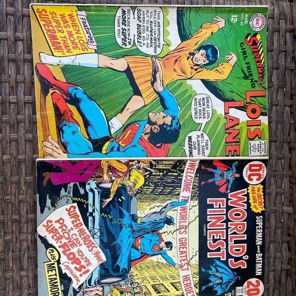 Superman's GIRL FRIEND LOIS LANE #85 (DC, 1968) Superman & Batman #218 Lot Comic - Picture 3 of 4